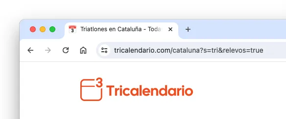 Barra de filtros con búsqueda, comunidad autónoma y relevos
